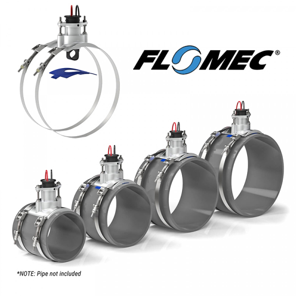 Đồng hồ đo lưu lượng nước bằng siêu âm Flomec QS200