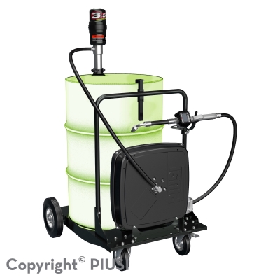 Bộ máy bơm dầu nhớt khí nén Piusi Oil Cart Kit 3.5 FK0200030